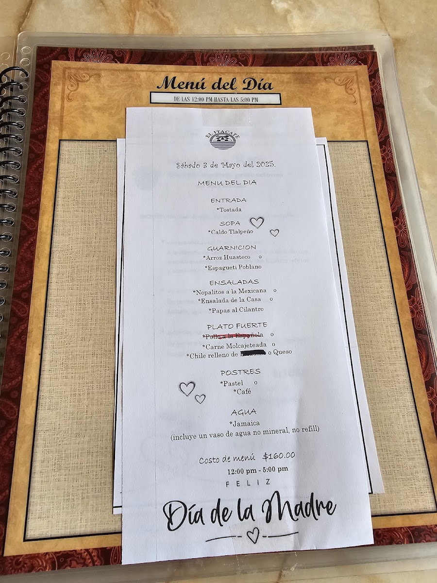 El Itacate Lomas Tampico Menu - Image 4
